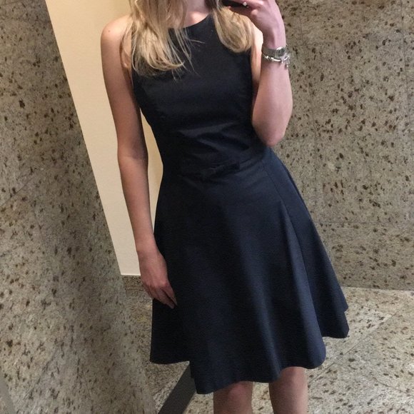 Black Cute Halter Dress - Picture 2 of 6